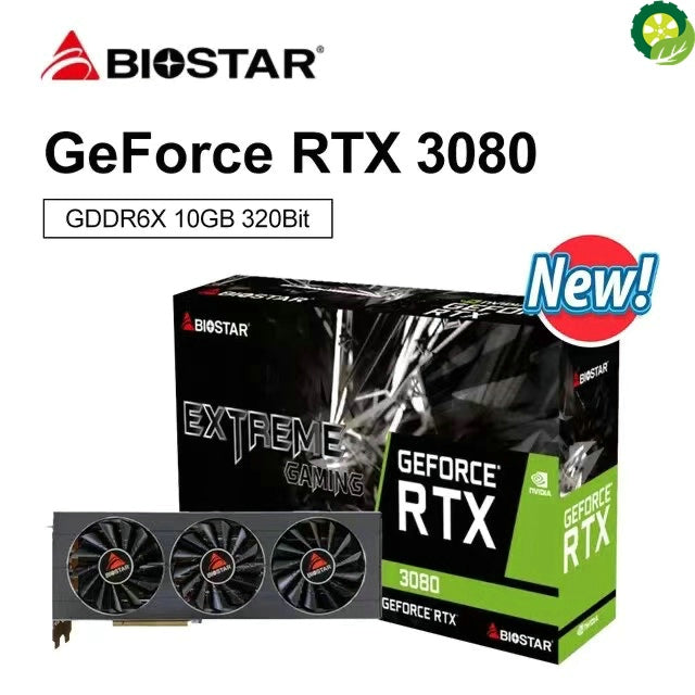 New Graphic Card RTX 3080 RTX 3070 LHR GDDR6X 10GB 8GB NVIDIA GPU Video Card Graphics Card Gamer Accessories