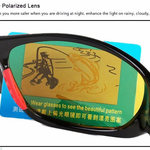 Night Vision Glasses Men Women Polarized Sunglasses Yellow Lens Anti-Glare Goggle Night Driving Sun glasses UV400