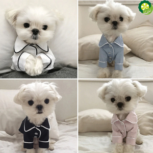 Luxury Clothes for Dog Fashion Dog Pajamas Pet Clothing for Small Medium Dogs Clothes Coat Yorkies Chihuahua Bulldogs Jacket