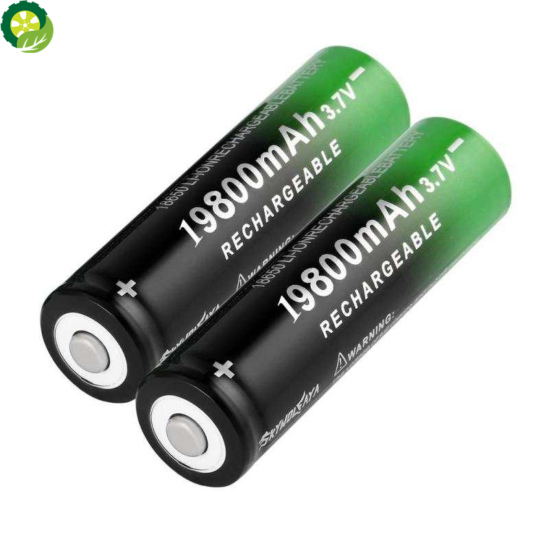 20 PCS New 18650 Li-Ion battery 19800mAh rechargeable battery 3.7V for LED flashlight flashlight or electronic devices battery