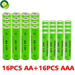 1.5V AA + AAA NI MH Rechargeable AA Battery AAA Alkaline 2100-3000mah For Torch Toys Clock MP3 Player Replace Ni-Mh Battery