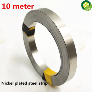 welding machine Battery welders 1 Roll 10m 18650 Li-ion Battery Nickel Sheet Plate Nickel Plated Steel Belt Strip Connector
