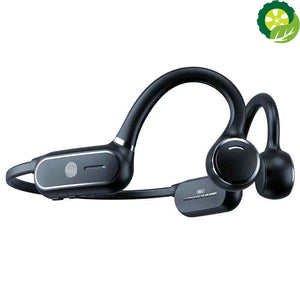 Air conduction touch Bluetooth 5.0 wireless earphone sports waterproof noise reduction with microphone