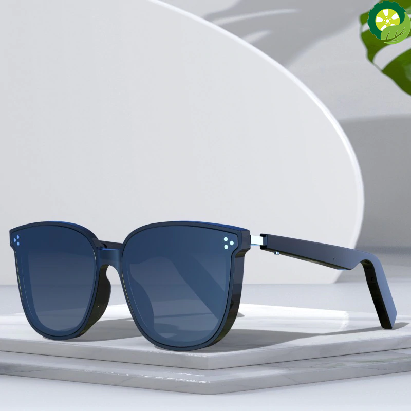 TTL Smart glasses intelligente Android Bluetooth 5.0 AI Eyewear TWS Wireless Music Earphones Anti-blue Polarized lens Sunglasses
