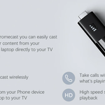 Mi TV Stick Android TV 9.0 Quad Core Chromecast Netflix Smart TV Stick 1GB 8GB 1080P HD Audio Decoding