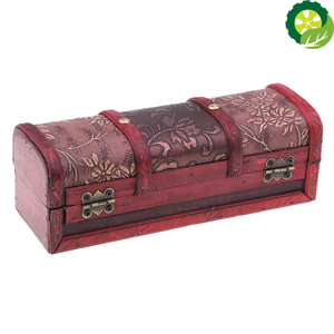 Chinese Vintage Style Wooden Jewelry Box Hairpin Storage Display Case