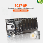 PRO Mining motherboard 8 GPU bitcoin Crypto Etherum Mining Support 1066/1333/1600MHz