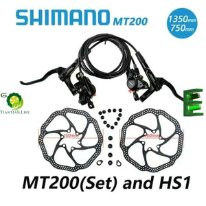 Shimano BR BL MT200 Bicycle Brake MTB Brake Hydraulic Disc Brake 750/800/1350/1450/1650mm Mountain Clamp Brakes upgraded MT315