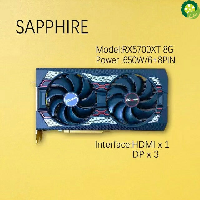 SAPPHIRE RX580 8G RX590 8GB Nitro 5500XT 5600XT 5700XT 6700XT 6800XT 6900XT Graphics card