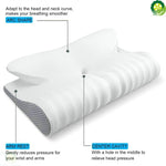 Memory Foam Cervical Pillow Ergonomic Orthopedic Neck Pain Pillow for Side Back Stomach Sleeper Remedial Pillows