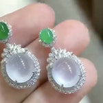 High End Jadeite pendant ring earrings setting/PART1