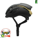 Unisex Mountain Road Bike Integrally Molded Matte Black Helmet