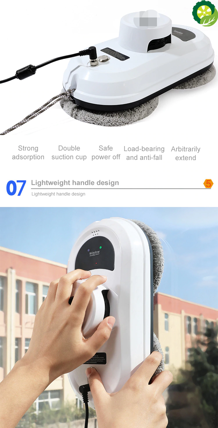 Household Robot Window Cleaner Vacuum Cleaner Automatic Cleaning Electric Washing Machine Robot Window Cleaner