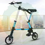 Brand New Ultra Light  8"/10" Mini Folding Bike Bicycle Portable Outdoor Subway Transit Vehicles Foldable