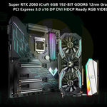 Super RTX 2060 iCraft  6GB 192-Bit GDDR6 12nm Graphics Cards PCI Express 3.0 x16 DP DVI HDCP Ready RGB Video Card