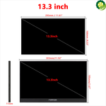 17.3 Inch Super-Ultra Portable Monitor 1920 * 1080P IPS Screen USB Display with Folding Holder For HDMI PS3 PS4 XBOX PC D-currency Mining