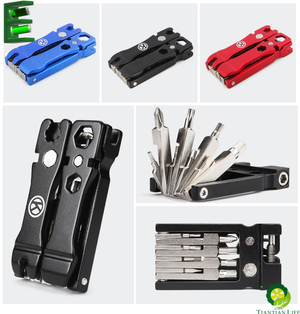 Bicycle Repair Tools Kit Hex Spoke Cycling Screwdrivers Tool Tyre Lever Allen Wrench MTB Mountain Bike Multitool Cycling tools