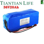 36V 20Ah battery 21700 5000mah 10S4P battery pack 500W high power battery