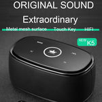UPGRADED K5 Portable Bluetooth Speaker Wireless Stereo Soundbar Loudspeaker Hand Free with Mic Support TF Card AUX Music