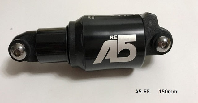 KS A5-RR1 Dual / Solo Air Rear Shock KS A5 RE double single air chamber pressure mountain rear shock absorber 125 150 165mm