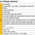 Intelligent Non-contact Pen Alarm AC voltage detector meter Tester Pen Sensor Tester