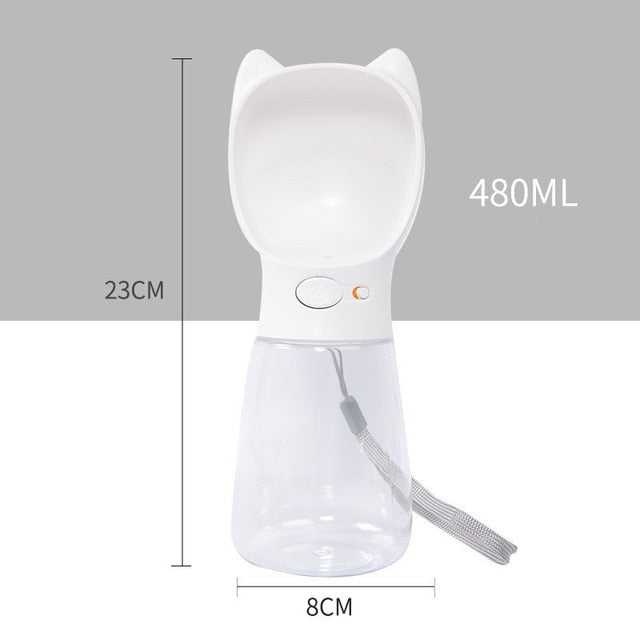 Portable Pet Dog Water Bottle dog bowl For Small Large Dogs Puppy Cat Drinking Outdoor Pet Water Dispenser Feeder Accessories