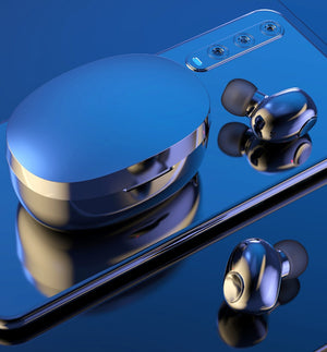 Wireless Earphones TWS Bluetooth 5.0 Mini Earbuds Stereo Bass LED Power Display Noise Cancelling Sports Waterproof Earbud In Ear