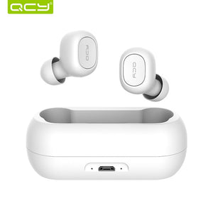 QCY qs1 TWS 5.0 Bluetooth headphones 3D stereo wireless earphones with dual microphone